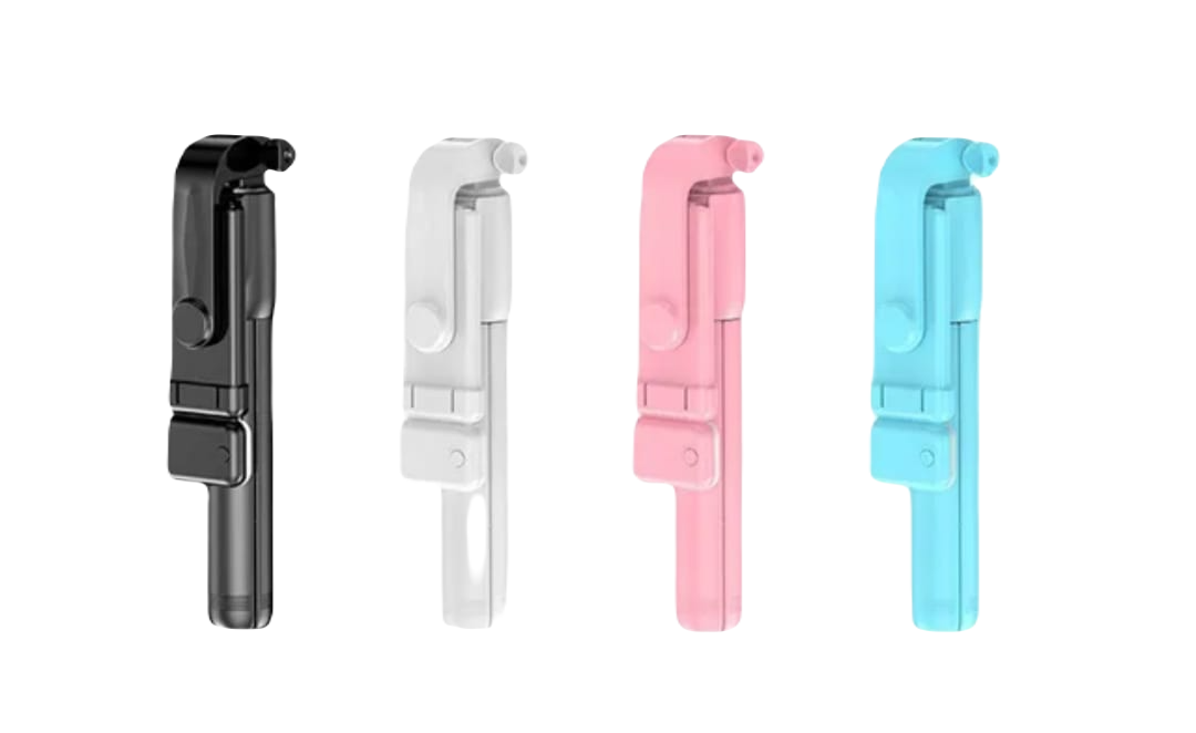 SELFIE STICK 3 EN 1 : TRIPODE, CONTROL BLUETOOTH Y LUZ LED